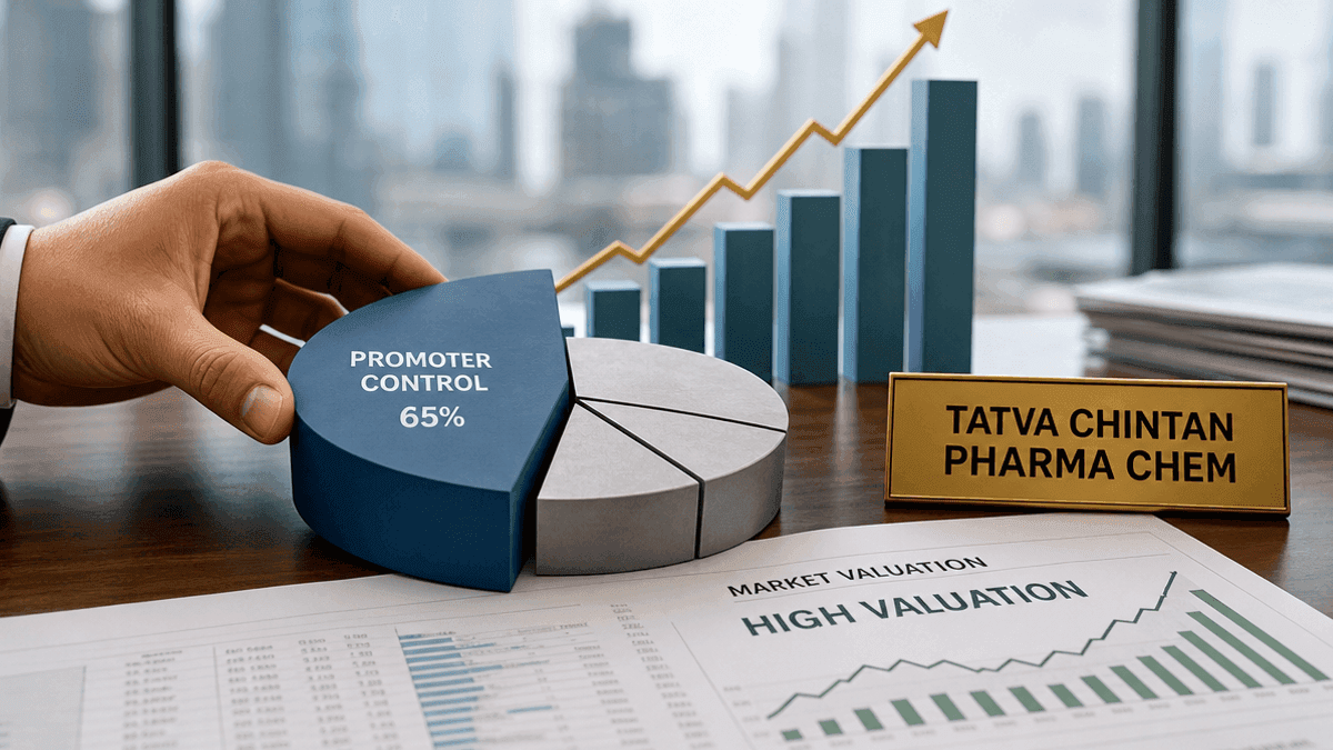 Tatva Chintan: Stable Promoter Control Amidst High Valuation