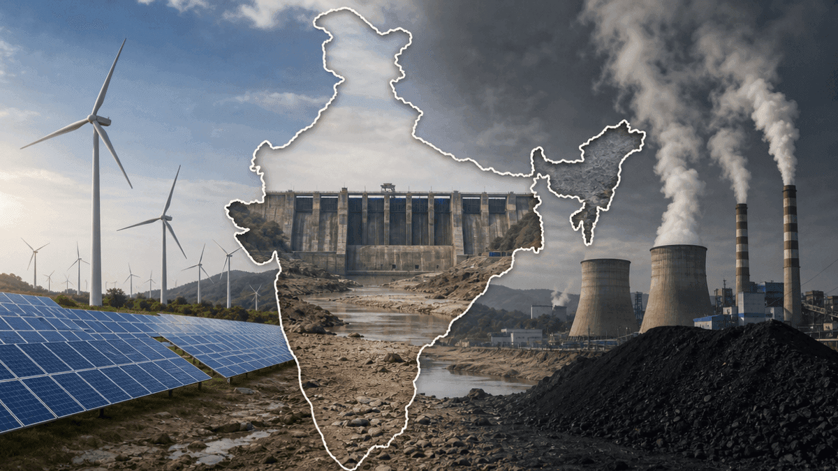 India’s Energy Paradox: Hydropower Falls, Coal Rises