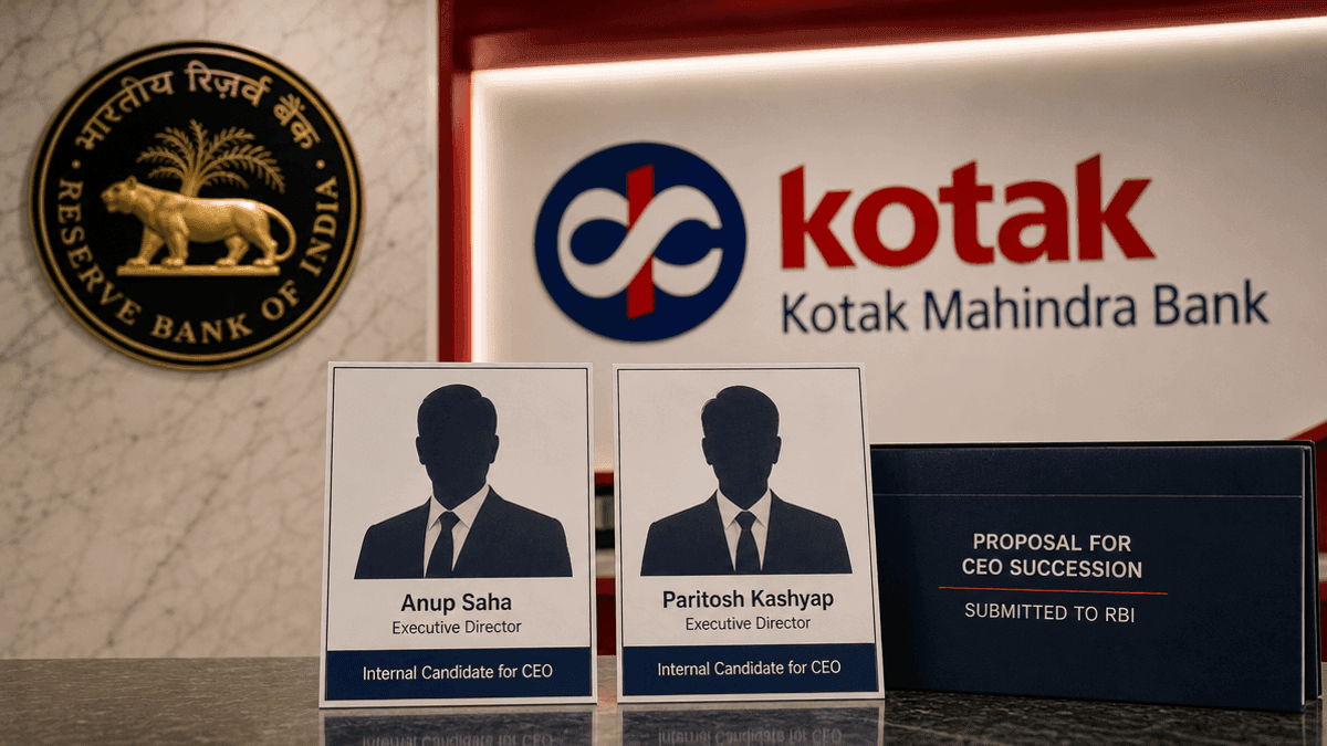 Kotak Mahindra Bank CEO Candidates: Anup Saha & Paritosh Kashyap Nominated