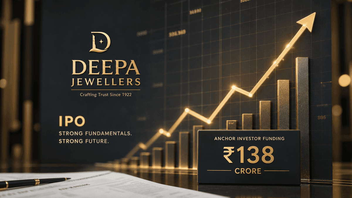 Deepa Jewellers Raises ₹138 Cr from Anchor Investors Ahead of IPO