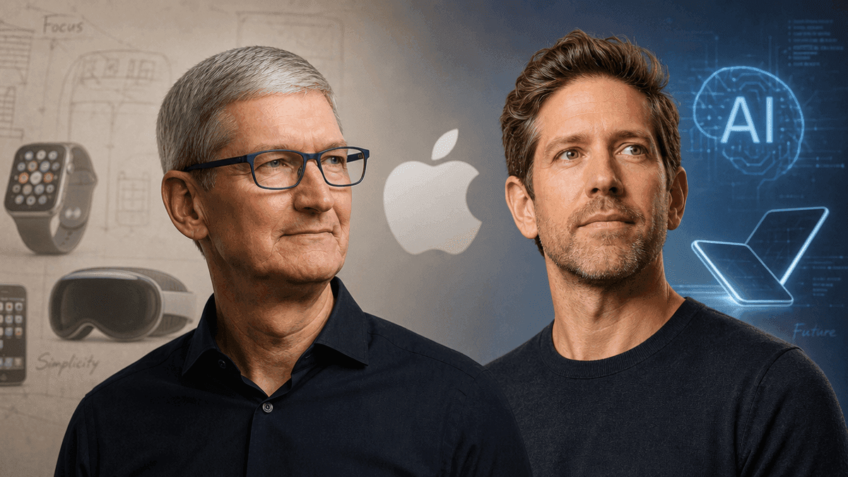 Tim Cook Steps Down as Apple CEO in 2026; John Ternus to Lead