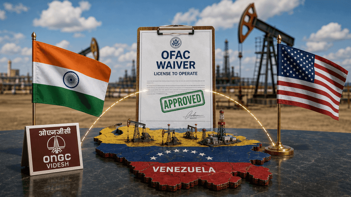 ONGC Videsh Gets US OFAC Waiver for Venezuela Oil Operations