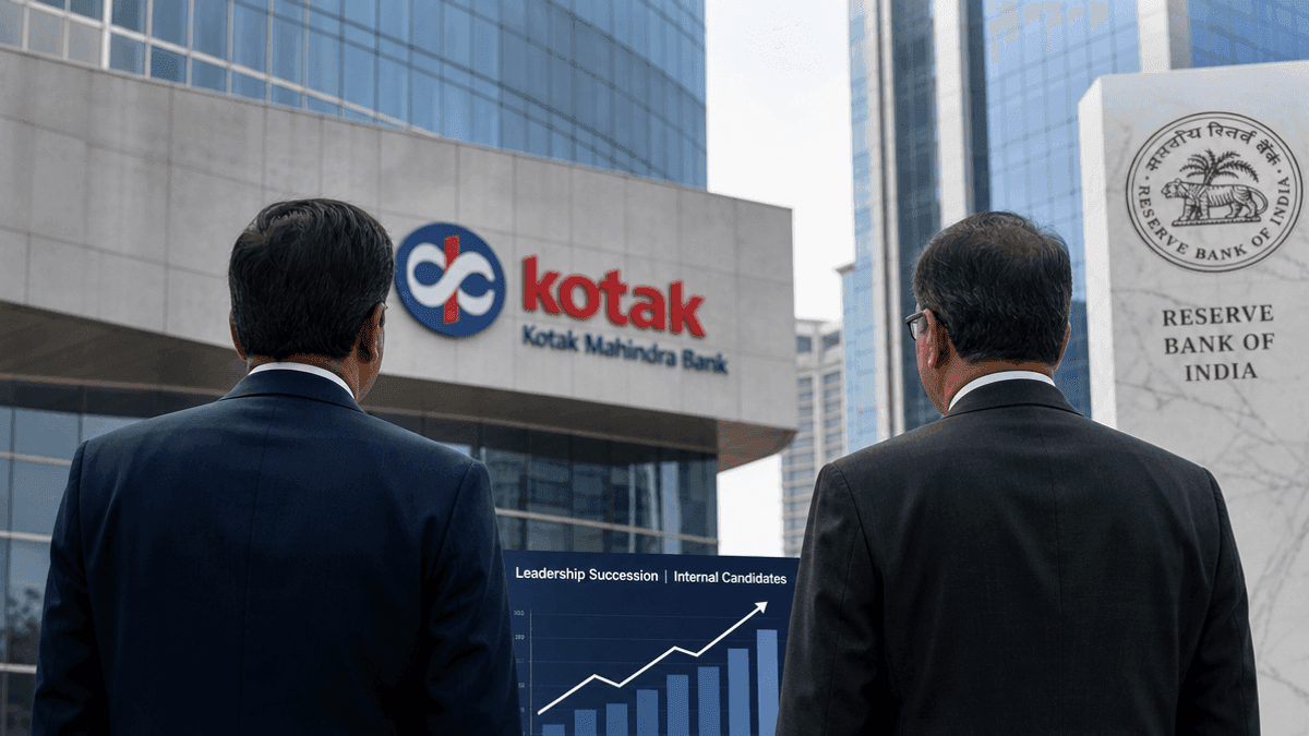 Kotak Mahindra Bank CEO Succession: Internal Candidates Proposed