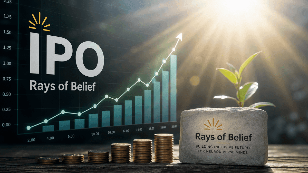 Rays of Belief IPO Opens: 12.55% Listing Gain Expected