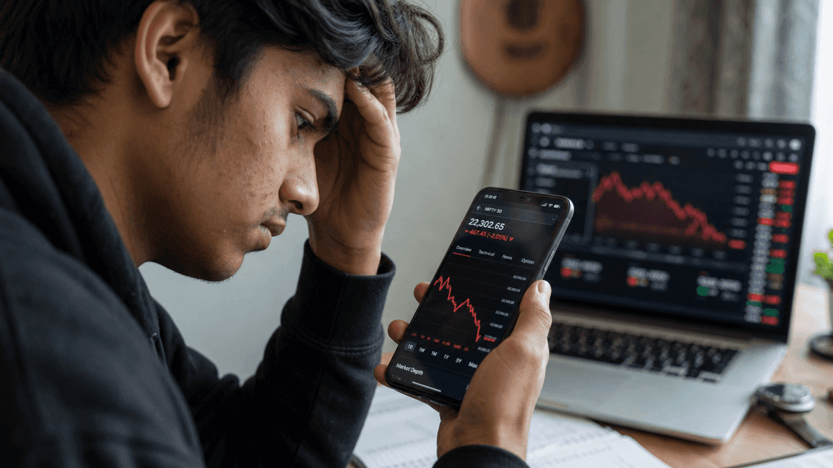 Gen Z Stock Market Losses: Trading Risks in India