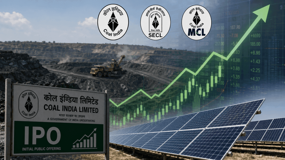 Coal India IPOs: SECL & MCL Set for Year-End Listing