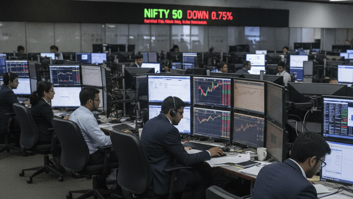 Opening Bell: Nifty 50 Opens Lower, Trades Below 24200 as Early Selling Pressure Emerges | 25 Aug 2026, 09:25 AM IST