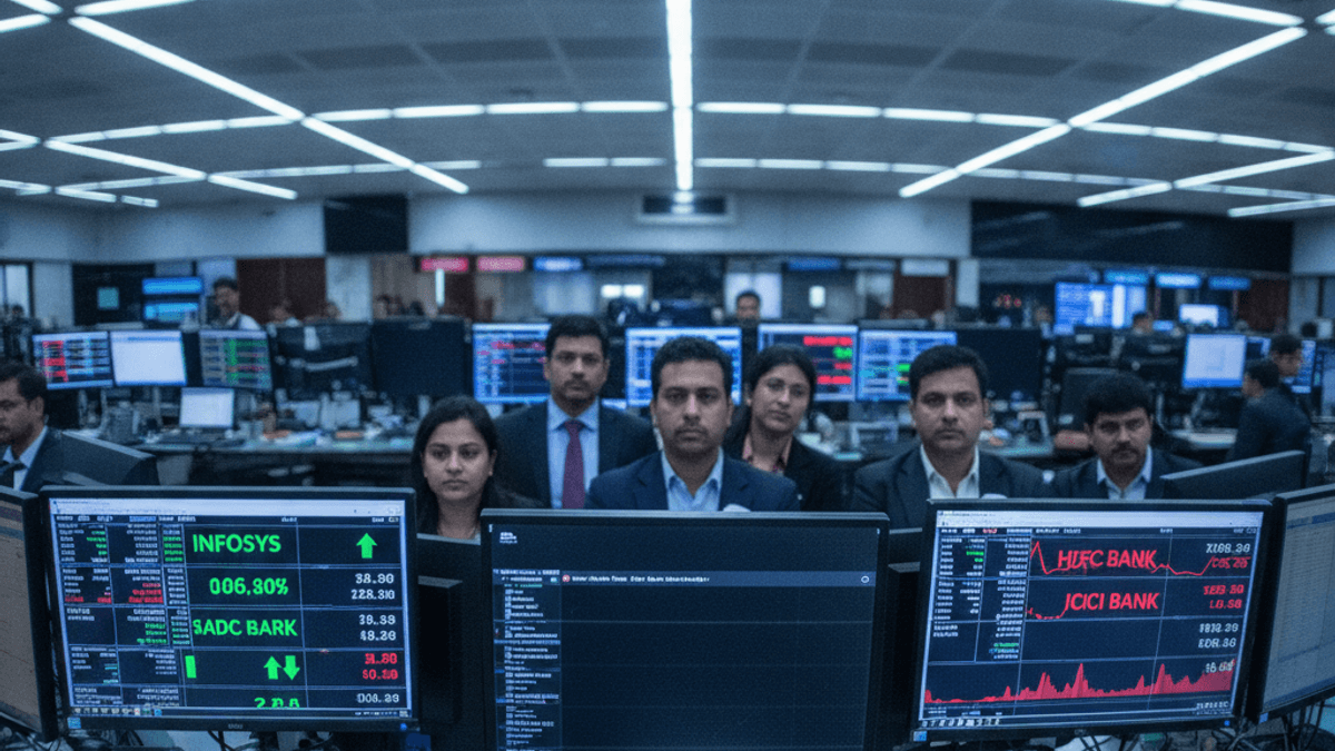 Top Gainers & Losers: Nifty Dips as IT and Auto Stocks Gain; Financials Weigh Heavily on Market | 07 Aug 2026, 12:00 PM IST