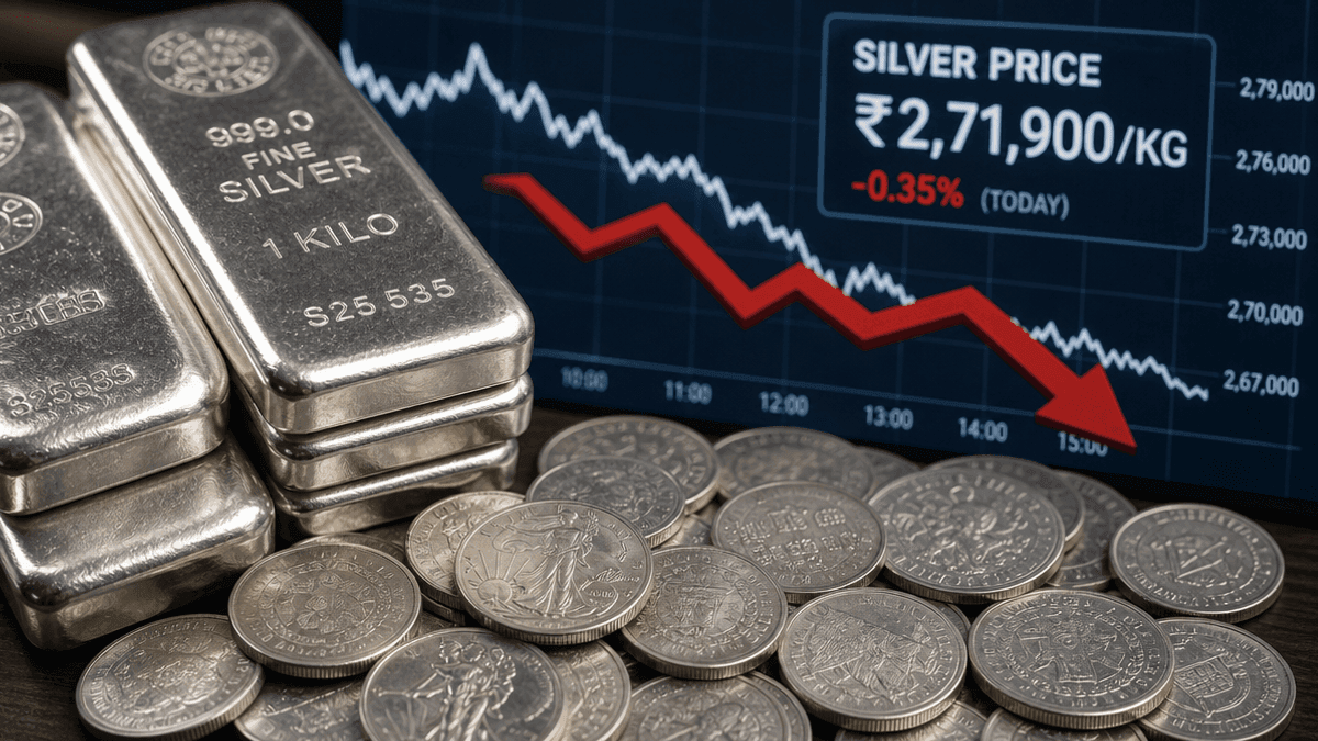 Sirsa Silver Rate Drops ₹100 to ₹2,71,900/KG on Aug 31