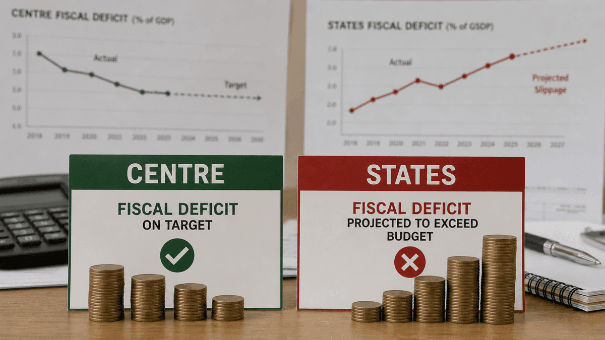 India’s FY27 Fiscal Target: Centre on Track, States Face Slippage