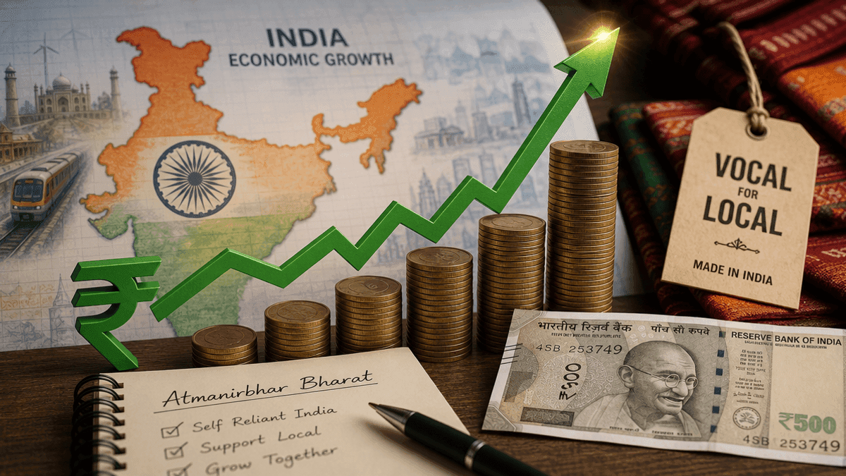 India’s 7.8% GDP Growth: Modi Urges Swadeshi, Cautions Foreign Spending