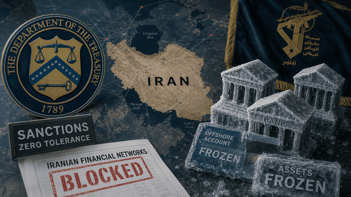 US Sanctions Iranian Bank, Targets IRGC Entities