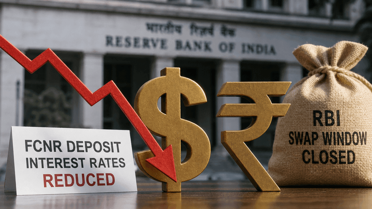Indian Banks Cut FCNR Deposit Rates After RBI Swap Window Ends