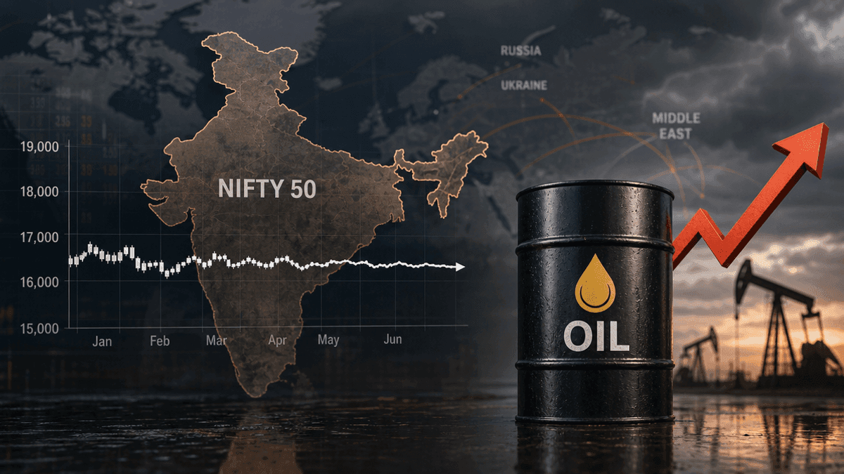 Indian Equities Flat Amid Global Headwinds & Oil Surge
