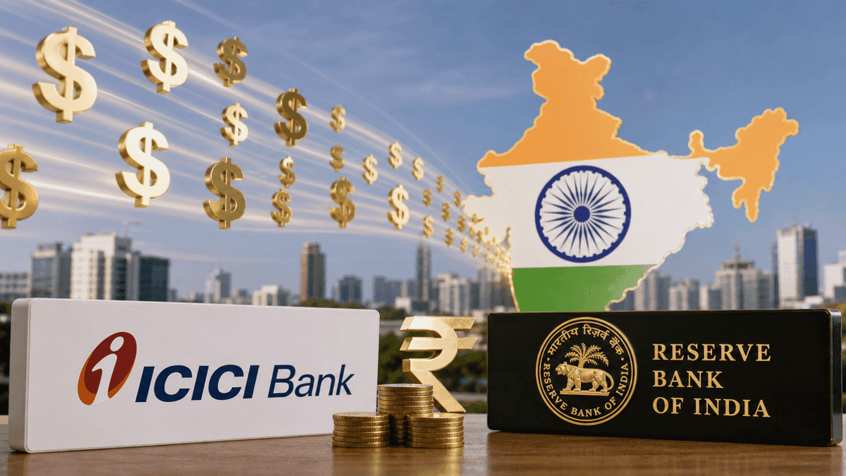 ICICI Bank Mobilizes $17.88B in RBI Forex Scheme