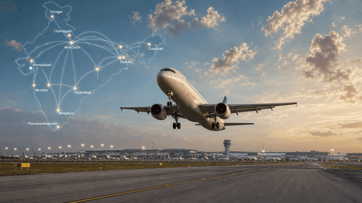 India to Build 100 New Airports with ₹30,000 Crore Investment