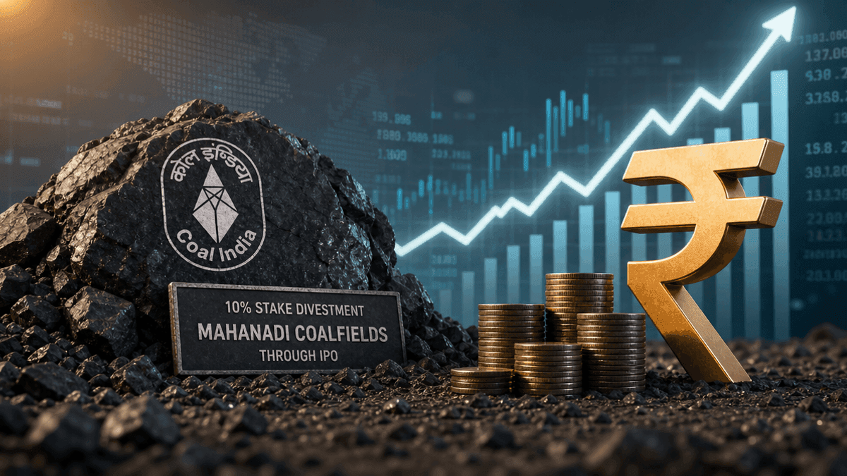Coal India to IPO Mahanadi Coalfields: 10% Stake Sale