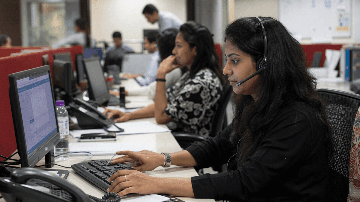 India Services PMI Hits 44-Month Low: August Growth Slows to 54.1