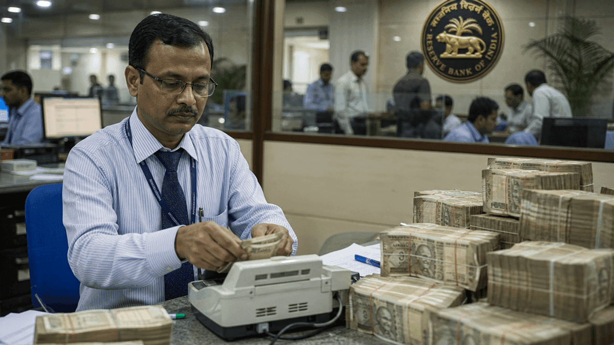 India Banking Liquidity Hits Record Rs 9.71 Lakh Crore