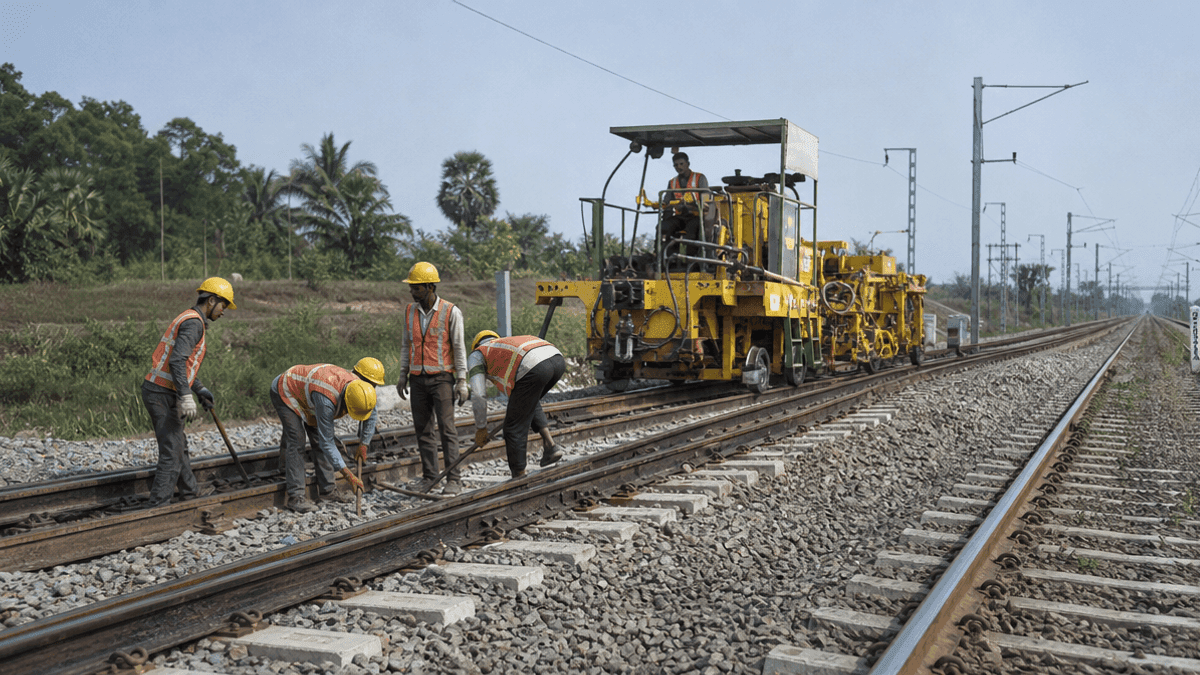 RVNL Shares Rise 2% on Rs 405 Crore Railway Contract Win