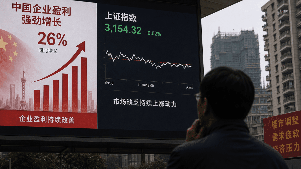 China Earnings Surge 26%: Why Investors Are Ignoring Profit Growth
