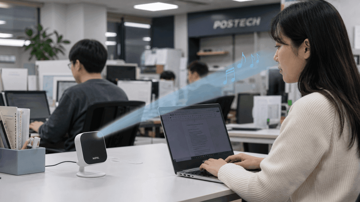 POSTECH Unveils MiPAL: The Headphone-Free Private Speaker