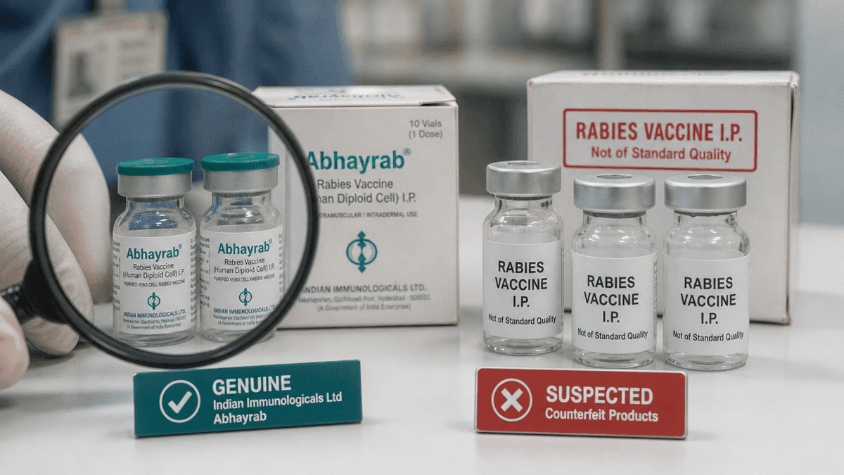 Indian Immunologicals Clarifies Status of NSQ Abhayrab Vials