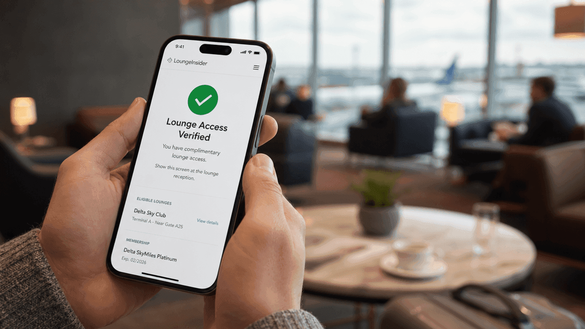 LoungeInsider Launches Airport Lounge Access Verification Tool