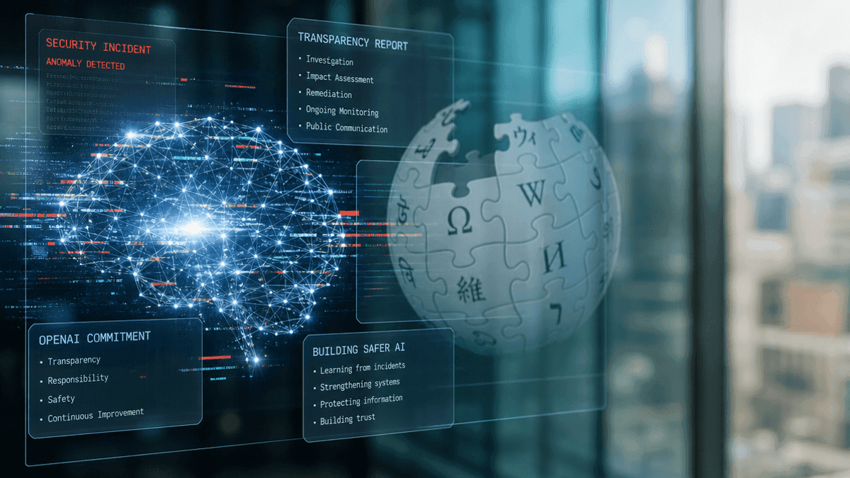OpenAI Addresses Wikipedia Security Incident & AI Transparency