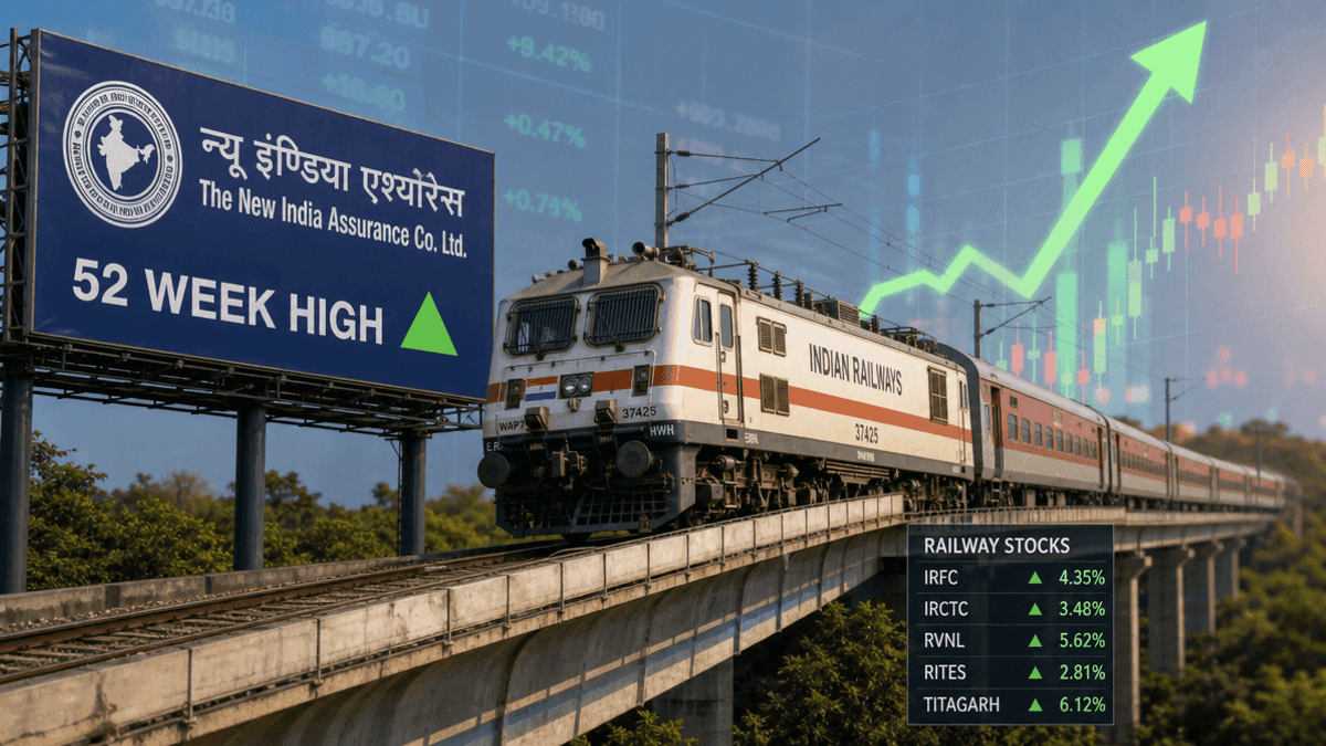 Railway Stocks Eye 32% Upside After Two-Year Correction