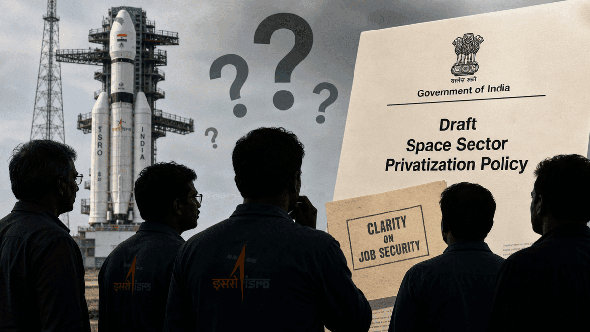 ISRO Union Demands Clarity on Space Sector Privatisation