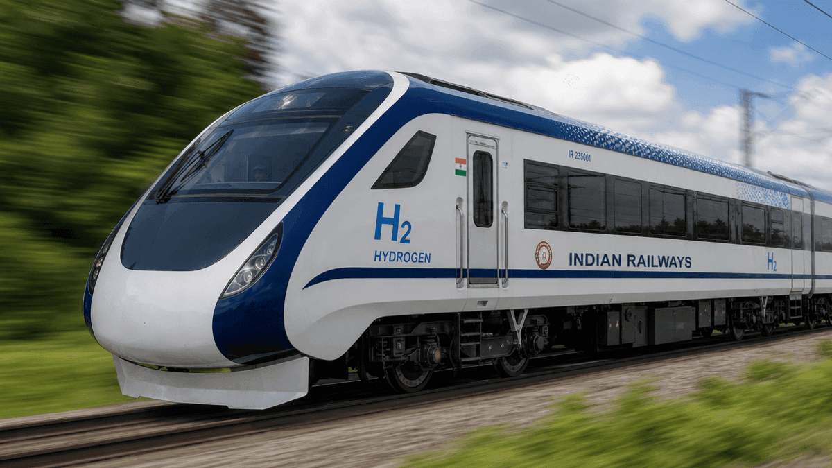 Indian Railways Targets 110 Kmph for Hydrogen Trains
