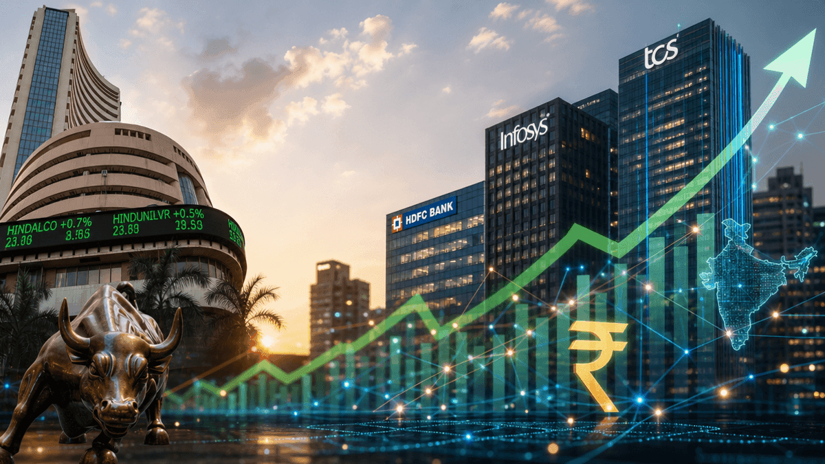 Top Indian Growth Stocks: HDFC, ICICI & Infosys