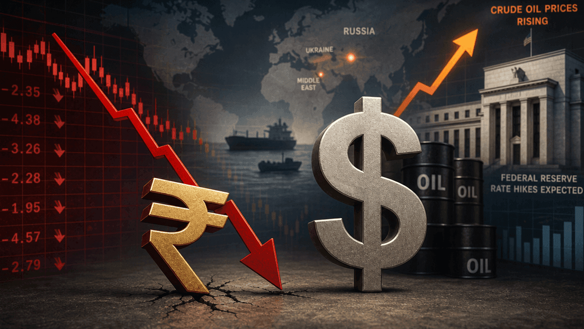 Rupee Slips Against US Dollar Amid Geopolitical Tensions