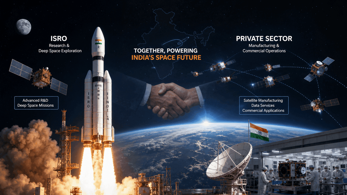 Pawan Goenka: ISRO and Private Sector Space Roles