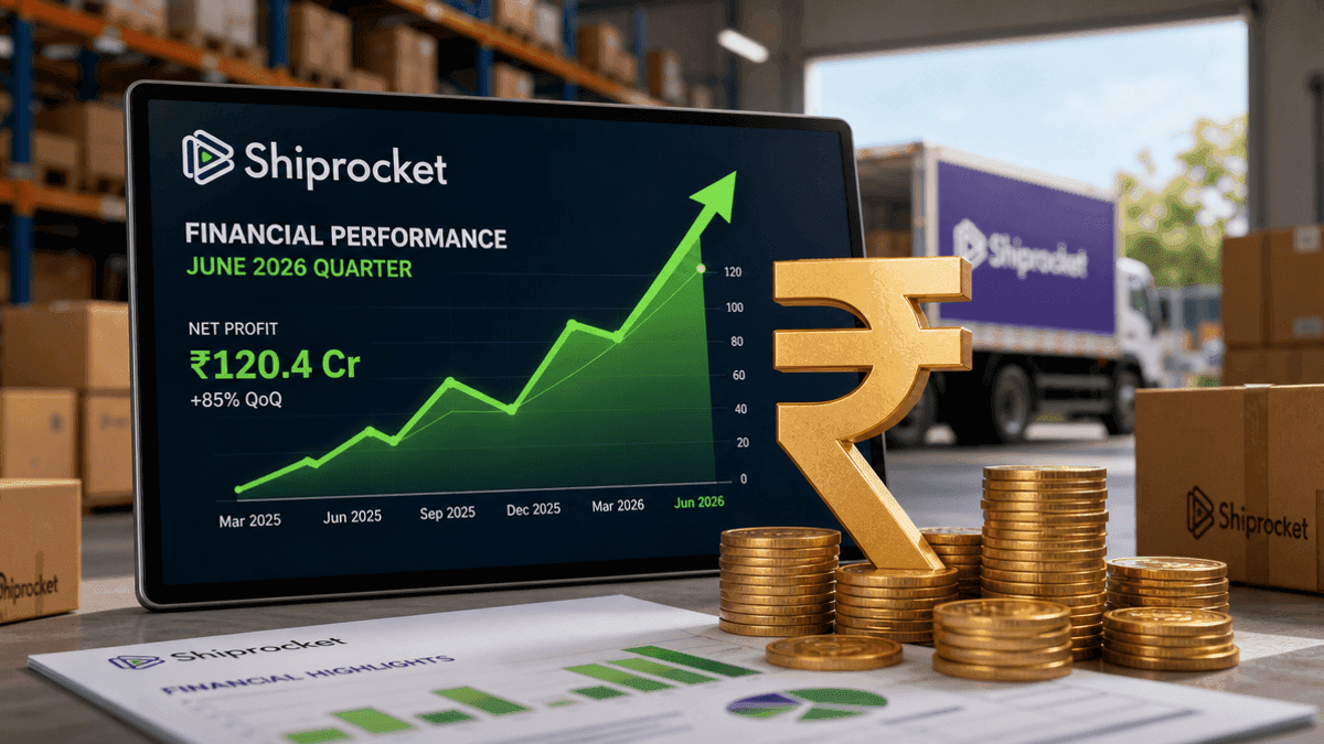 Shiprocket Achieves Profitability in June 2026 Quarter