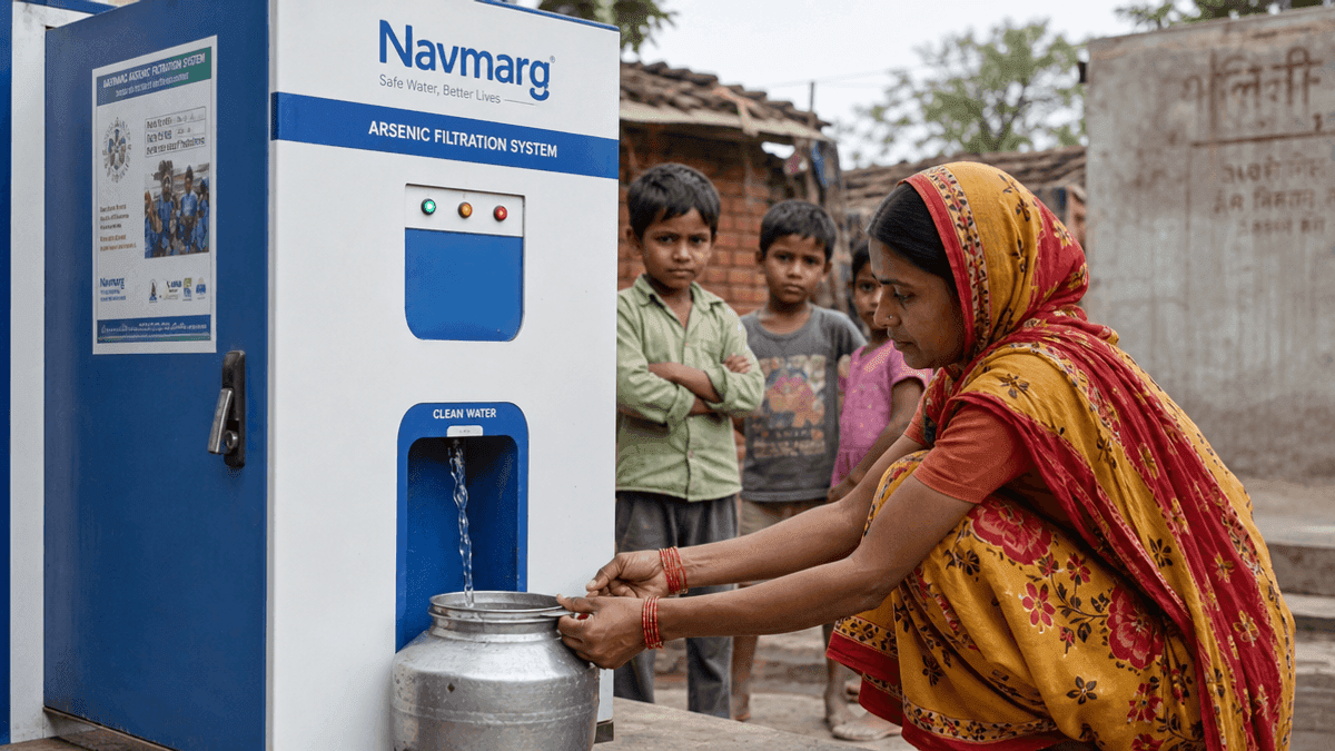 Navmarg: From School Project to Patented Arsenic Filter