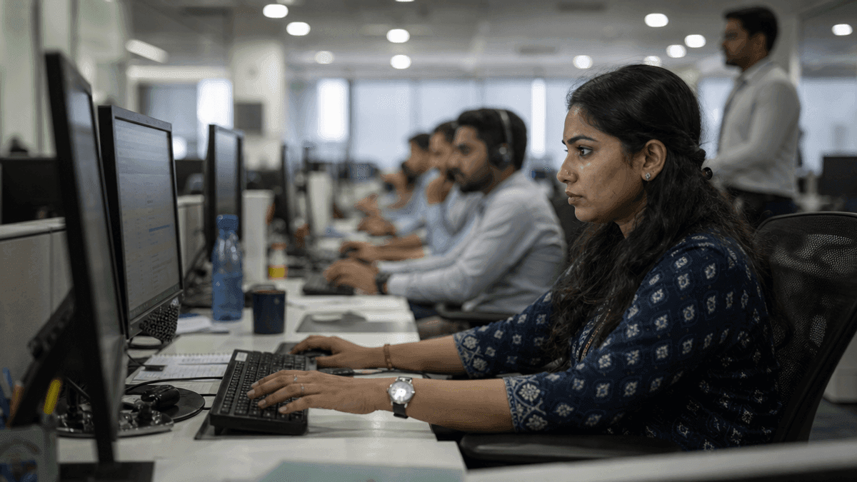 India Services Sector Growth Hits 10-Month Low in August