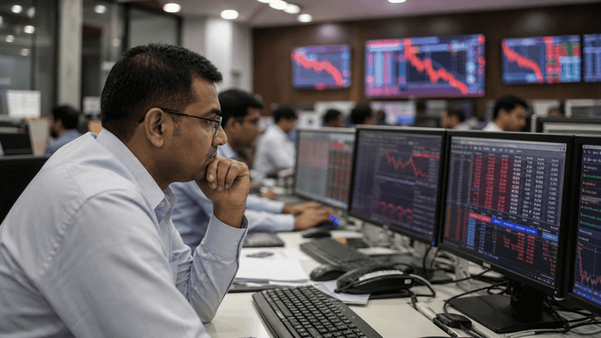 Sensex Plunges 813 Points, Nifty Slips Below 23,500