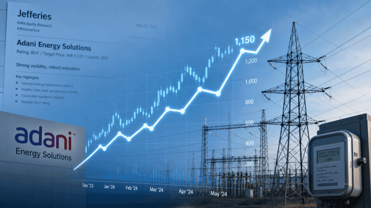 Jefferies Projects 46% Upside for Adani Energy Solutions