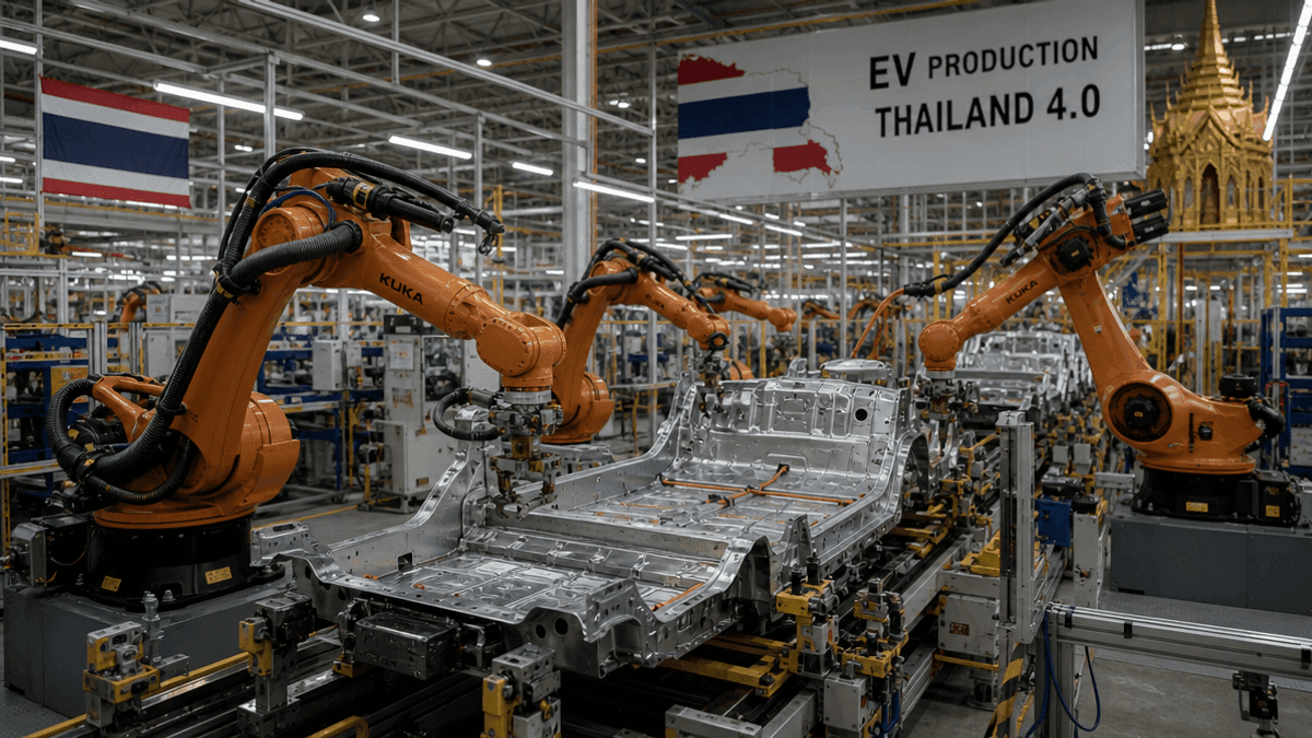 Thailand Adjusts EV Tax Policy to Boost Local Manufacturing
