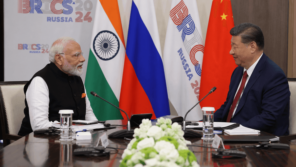 Modi & Xi Hold Key Bilateral Talks at Kazan BRICS Summit