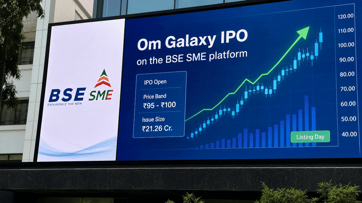 Om Galaxy Targets INR 105 Crore BSE SME IPO for Growth
