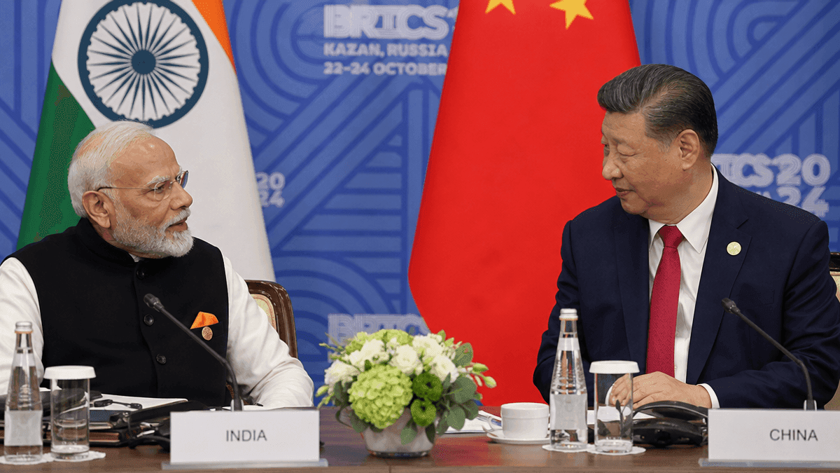 Modi and Xi Hold Bilateral Talks at BRICS Summit