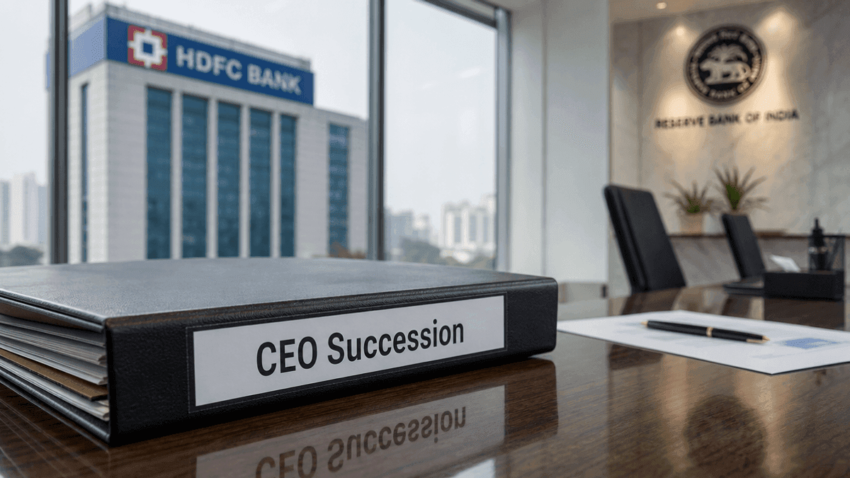 HDFC Bank Submits 2 Internal Names to RBI for CEO Succession