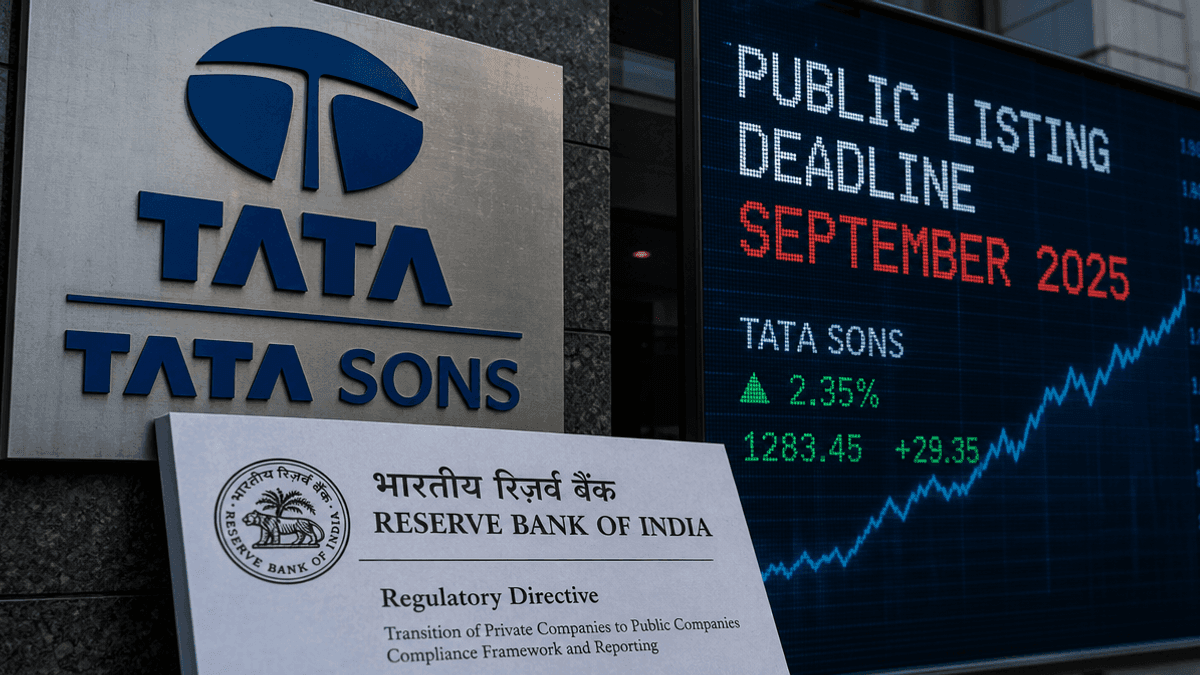 RBI Denies Tata Sons CIC Surrender: 2025 IPO Mandate