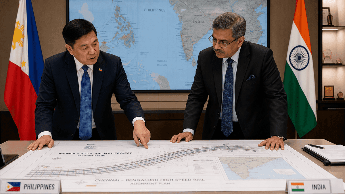 Philippines Seeks Indian Rail Investments for Modernization