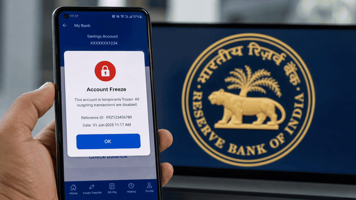 RBI Proposes Temporary Debit Freezes on Money Mule Accounts