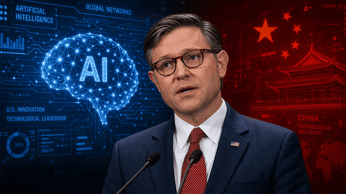 US House Speaker Mike Johnson Warns AI Rules Aid China