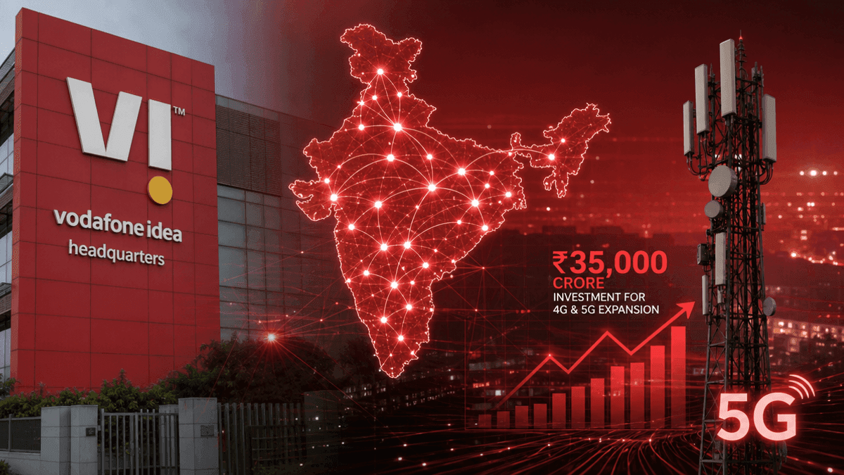Vodafone Idea Seeks Rs 35,000-Crore Loan for 4G & 5G Capex